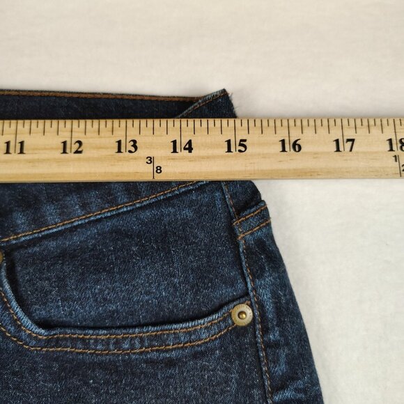 Lauren Ralph Lauren Classic Bootcut Dark Denim Jeans sz 8 - Picture 8 of 9
